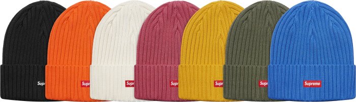 日貨代購CITY】2018SS Supreme Overdyed RIBBED Beanie Box Logo 毛帽