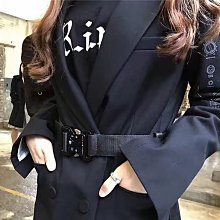 ∵ PRAY FOR FASHION ∴歐美城市機能必配ALYX金屬工業忍者裝備戰術腰帶Cyberpunk眼鏡蛇扣皮帶