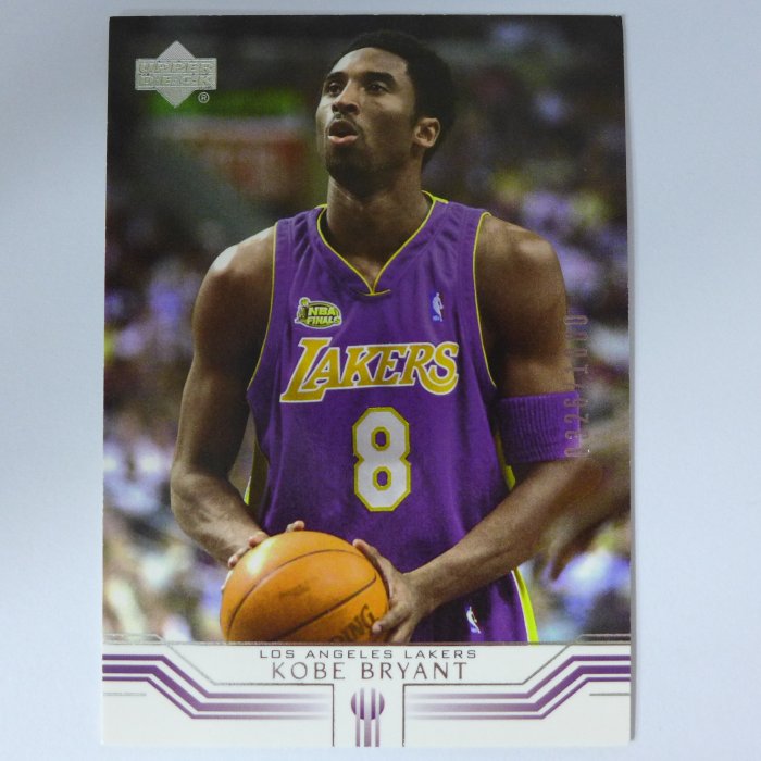 ~Kobe Bryant/柯比·布萊恩~名人堂/小飛俠/黑曼巴 2002年UD.限量1000張.NBA特殊卡