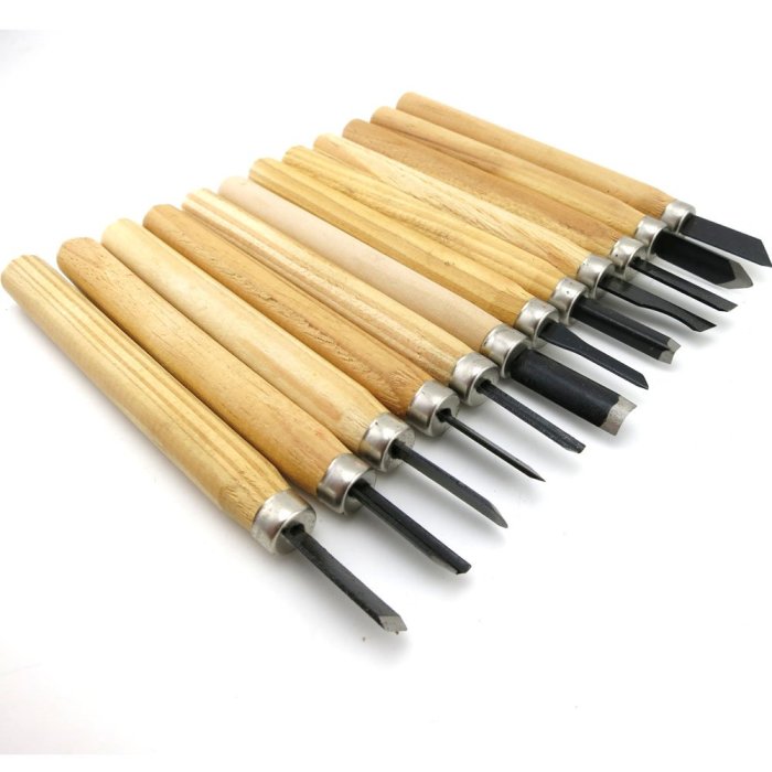 木工雕刻刀 模型工具套裝 DIY手工玩具工具 銑刀 刻刀 木柄銼刀W981-1[356791]