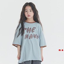 S~XL ♥上衣(天空藍) NAVI-2 24夏季 RON240410-098『韓爸有衣正韓國童裝』~預購