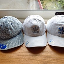 南 現 ADIDAS Striped 老帽 色 可調式 運動帽子 三葉草 水洗藍CJ7712白淡藍CJ3908