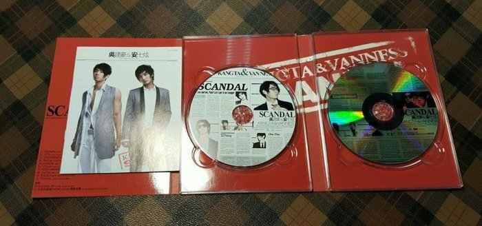 【影音新天地】F4 吳建豪 與韓國安七炫《 醜聞 SCANDAL ((( CD附DVD)))》保證正版