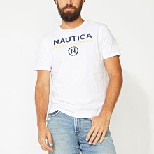 【NAUTICA男生館】【NAUTICA LOGO印圖短袖T恤】☆【NA001E6】(XS)