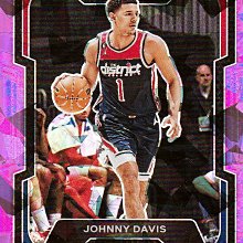 【桃6-0999】JOHNNY DAVIS (PINK) 2023-24 PRIZM