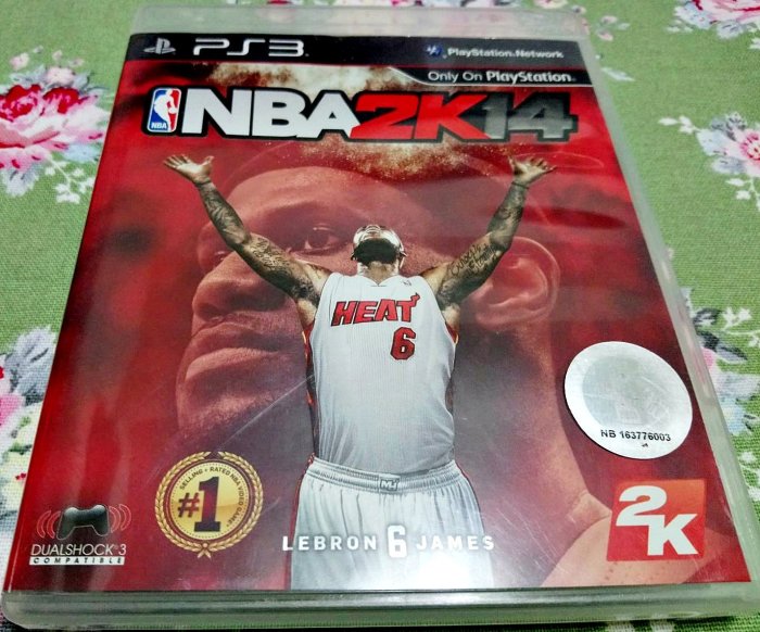 幸運小兔 PS3 NBA 2K14 中文版 美國職籃NBA PlayStation3