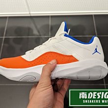 南🔥2023 6月 NIKE AIR JORDAN 11 CMFT LOW 籃球 男款 白藍橘 CW0784-108