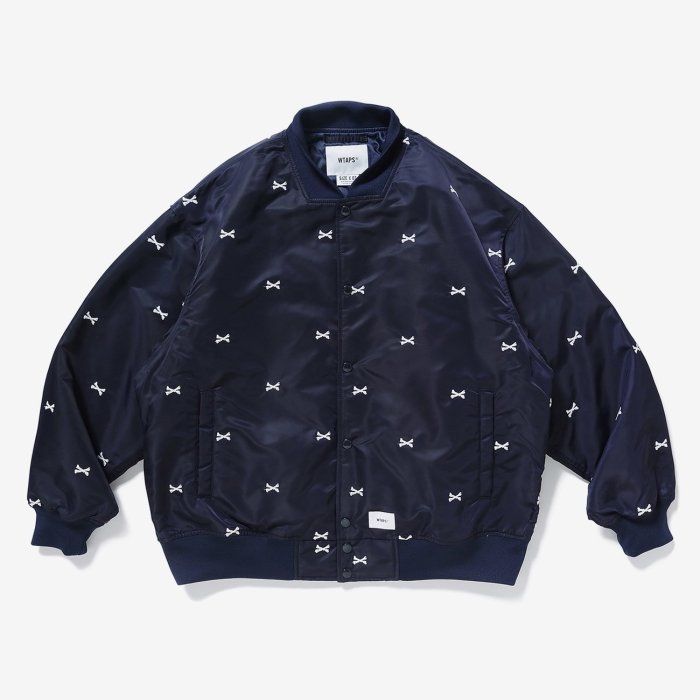 日貨代購CITY】 WTAPS TEAM JACKET NYLON TWILL TEXTILE 骨頭