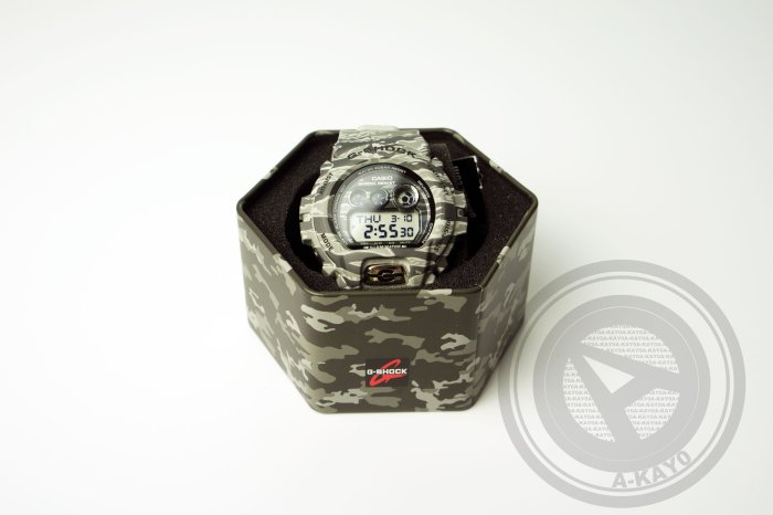 【A-KAY0】CASIO G-SHOCK 6900 【GD-X6900TC-8】 黑灰迷彩