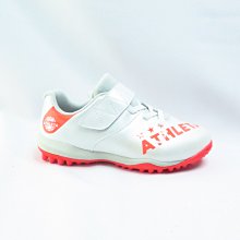 ATHLETA JR.VC 中童 足球鞋 21012JPWHFRE 戶外 珍珠白×紅 整數碼【iSport愛運動】