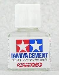 TAMIYA 田宮 87003 模型膠 接著劑 40ml (白蓋) 膠水 黏著 可用無縫