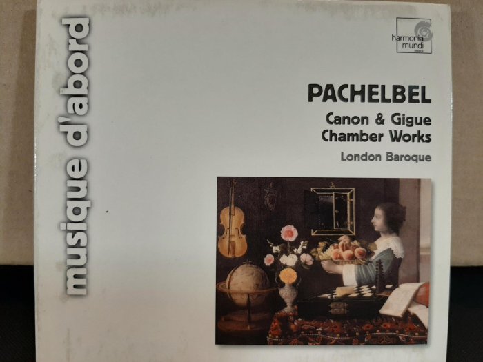 London Baroque,pachelbel-Canon & Gigue,倫敦巴洛克室內樂團演繹:帕海貝爾-卡農 & 吉格舞曲等，如新。