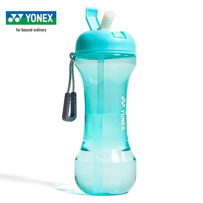 大白正品YONEX尤尼克斯啞鈴水壺吸管方便AC041運動大容量一鍵開啟