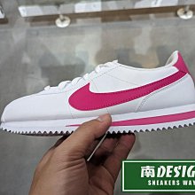 南🔥2023 12月 NIKE Cortez Basic SL 復古 阿甘鞋 皮革 大童 女款 白桃 904764-109