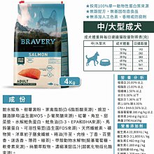 焙菲力 狗飼料 中大型犬 12KG 無榖 單一肉源蛋白質 BRAVERY 西班牙