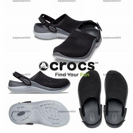 【新品上架】Crocs Literide 360 Clog Sandal 男女涼鞋戶外一腳蹬拖鞋男士運動大涼鞋（滿599元免運）