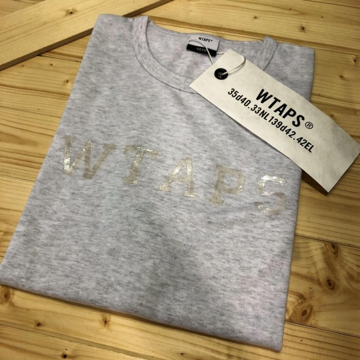 【日貨代購CITY】2018SS WTAPS DESIGN SS COLLEGE 目錄隱藏款 LOGO 灰色 現貨