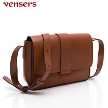 《電氣男》【vensers】小牛皮潮流個性包~肩背包 (NL1000301棕色)