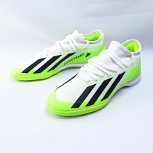 ADIDAS X CRAZYFAST.3 IN 男女足球鞋 室內足球鞋 ID9340 螢光檸檬【iSport愛運動】