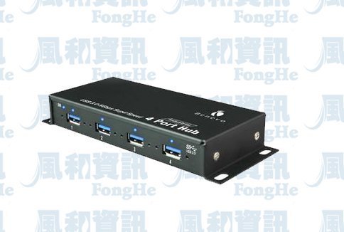 BENEVO BUH334 UltraUSB工業級 4埠USB3.0集線器(具固定螺絲孔)【風和資訊】