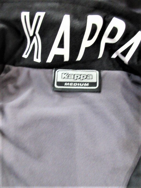 【KAPPA】~ KAPPA 中版外套 風衣外套 防風外套 刷毛內裡 防潑水 保證正品 321E67W 黑