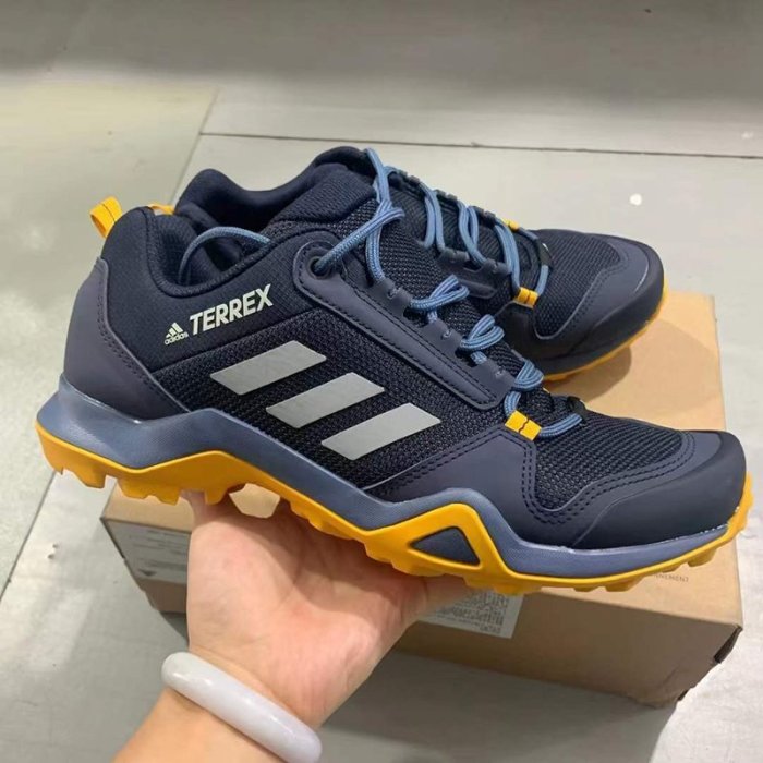 【100%正品】Adidas愛迪達Terrex AX3男子運動訓練戶外登山越野跑步鞋G26563 可開發票