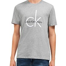 ☆【CK男生館】☆【Calvin Klein LOGO印圖短袖T恤】☆【CK001L2】(XS-S-L)