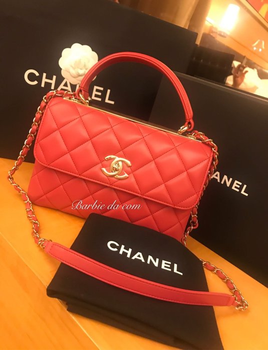 Chanel handle 手提 coco 包 全新 正品 cc trendy