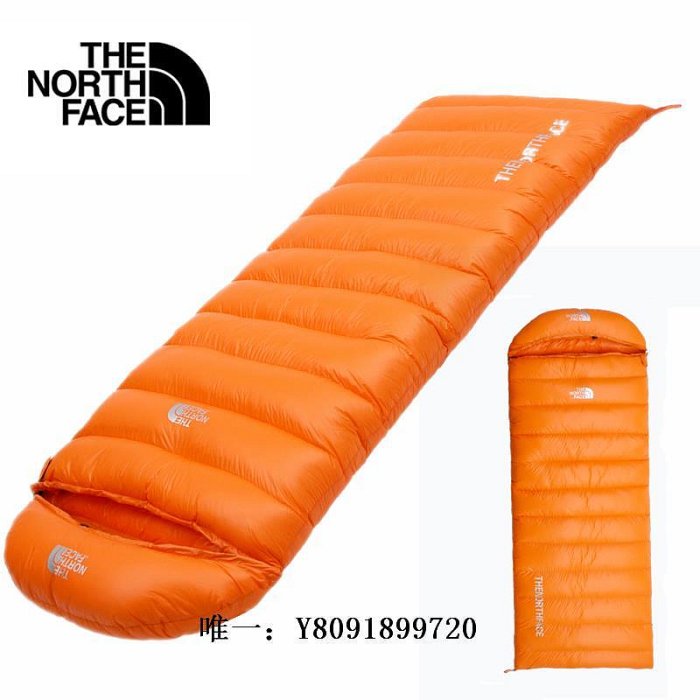 露營睡袋外貿原單The North Face/北面睡袋戶外露營旅行登山羽絨保暖睡袋便攜睡袋