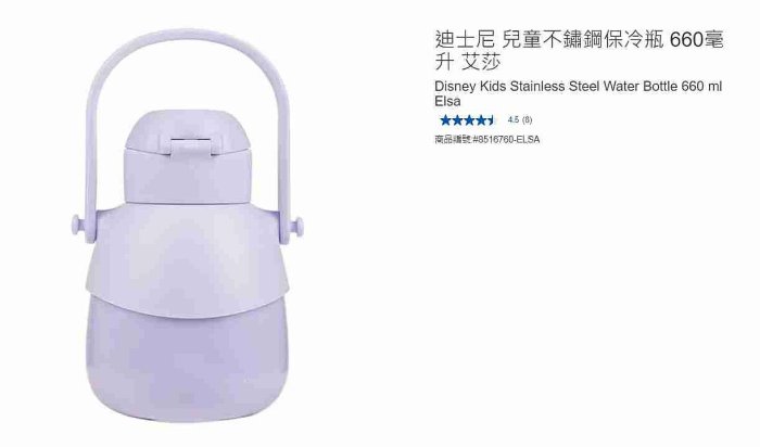 購Happy~迪士尼 兒童不鏽鋼保冷瓶 660毫升 #8516760
