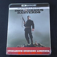 [藍光先生UHD] 惡棍特工 UHD+BD 雙碟鐵盒版 Inglourious Basterds