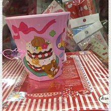 小花花日本精品♥ Hello Kitty 拉拉熊懶熊懶妹小雞 美耐皿杯/水杯/茶杯  粉色甜點90027307