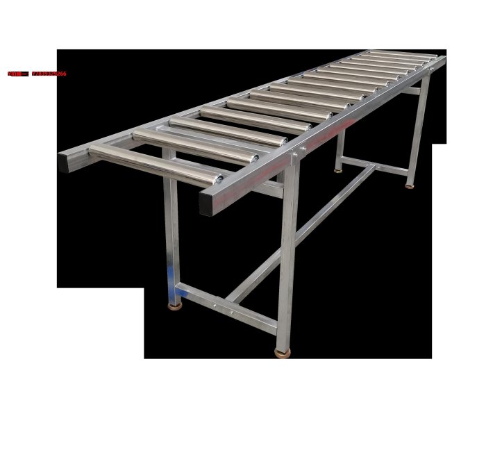 傳送機不銹鋼鍍鋅無動力滾筒線輸送機動力托輥線滾輪傳送帶地滾線送料架