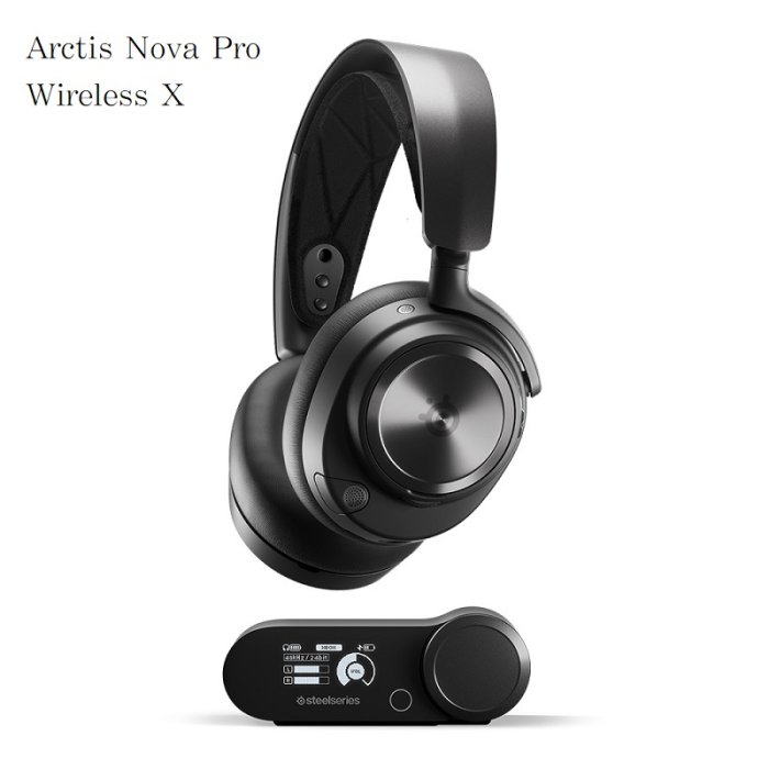 米特3C數位-SteelSeries賽睿 Arctis Nova Pro Wireless X 耳機麥克風 無線版