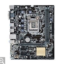 電腦雜貨店→ASUS 華碩 H110M-K  主機板 (1151 DDR4 顯示 USB3.0)二手良品 $800