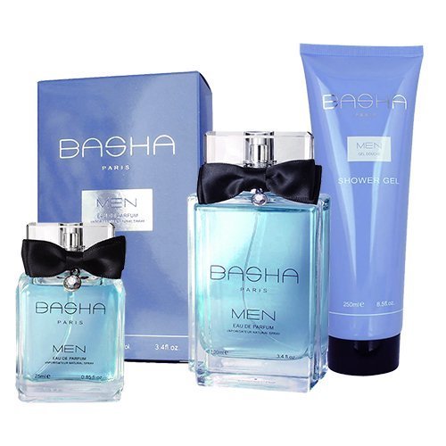 ☆MOMO小屋☆ BASHA MEN 巴莎經典男性淡香精 100ml+25ml+同款沐浴精250ml