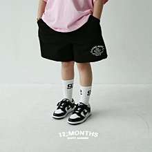 5~11 ♥褲子(BLACK) 12MONTHS-2 24夏季 12M240429-009『韓爸有衣正韓國童裝』~預購