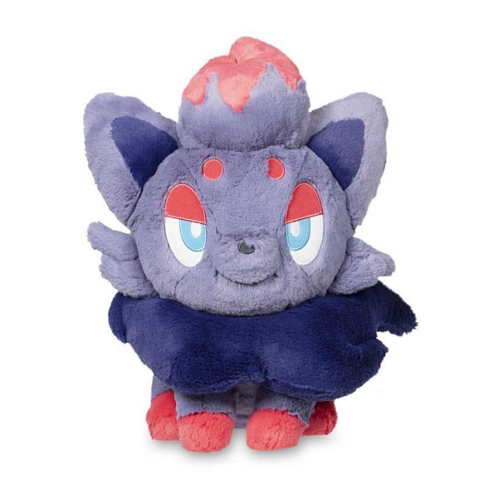 公仔毛絨玩具新品 hisuian zorua plush白色毛絨玩偶公仔來圖