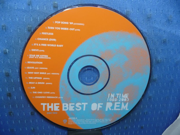 [無殼光碟]KP THE BEST OF R.E.M.  IN TIME 1988 - 2003  CD1 + CD2