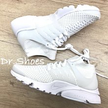 【Dr.Shoes 】 Nike W Air Presto Flyknit Ultra 全白 女鞋 835738-100