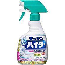 【JPGO】日本進口 花王kao 廚房泡沫清潔劑 漂白劑 除菌 400ml#801