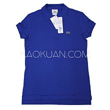 【高冠國際】保證正品 Lacoste woman polo-shirt 鱷魚 polo衫 - prunelle 短袖