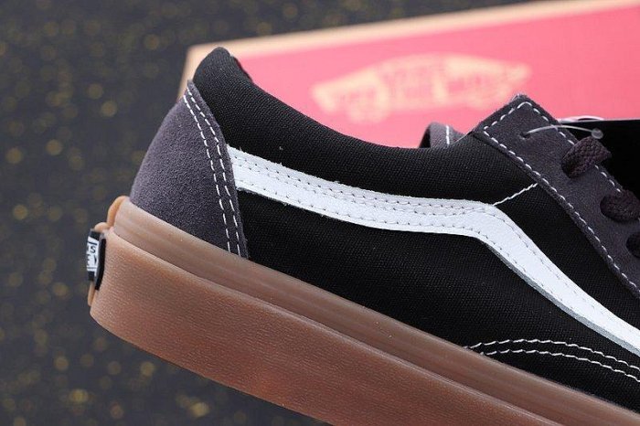 vans style 36 old skool 短頭 麂皮 帆布 膠底 焦糖底 黑白 滑板鞋 男女