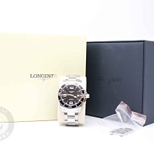 【高雄青蘋果3C】LONGINES 浪琴 L37424566 300米黑面潛水款 41mm 防水300米#83372