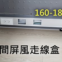 【漢興二手OA辦公家具】  線盒/ 辦公隔間專用2.5鋁合金線盒  桌下走線穿線盒.方便插座使用