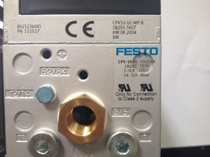 FESTO  費斯托電磁閥CPV10-GE-MP-8-MP-8 18255 現貨