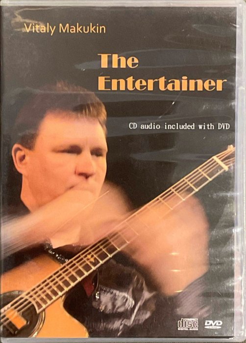 Fingerstyle指彈吉他音樂 Vitaly Makukin (The Entertainer) CD+DVD 全新