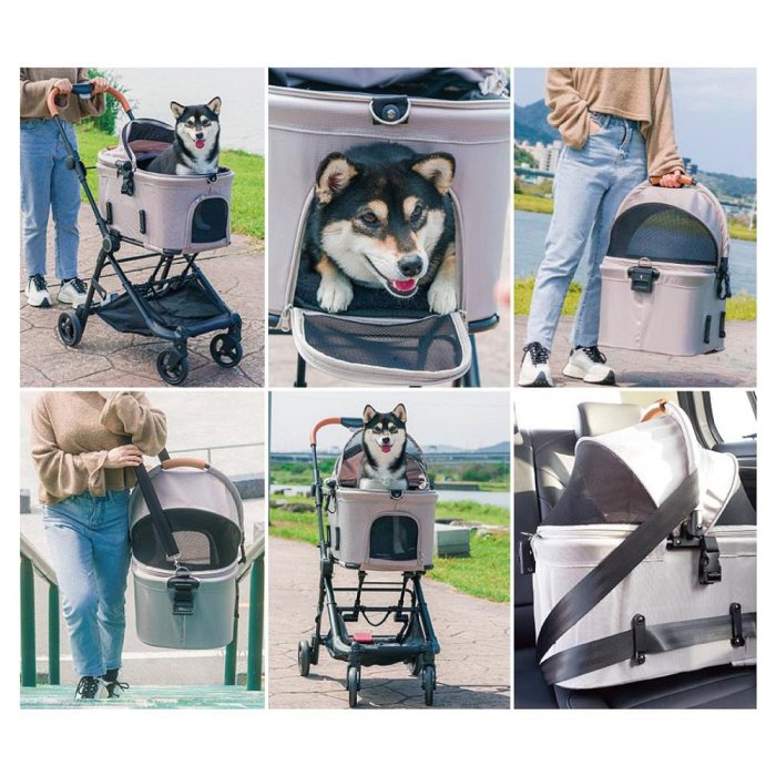 Doting Pet 快速出貨🐾 Gen7Pets_4 in 1捷旅寵物推車