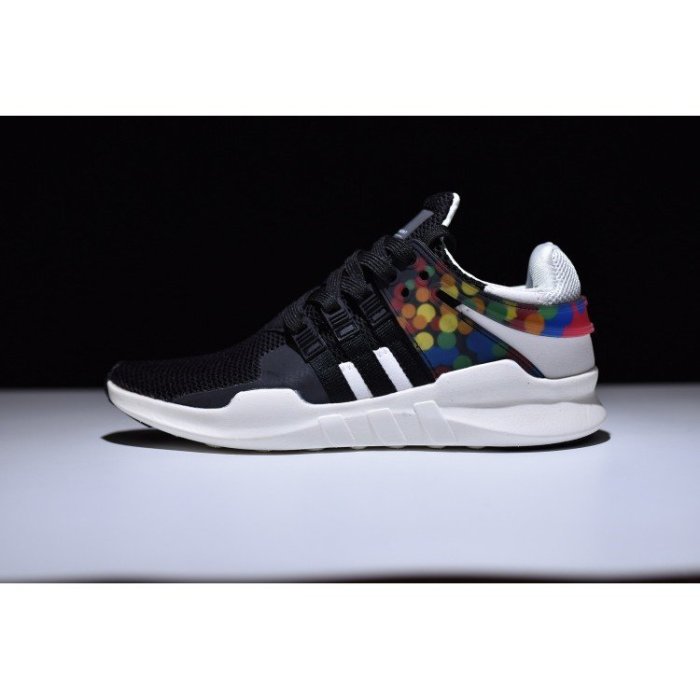 Adidas EQT Support ADV Pride 彩虹 點點 慢跑 男 繽紛 CM7800 黑白