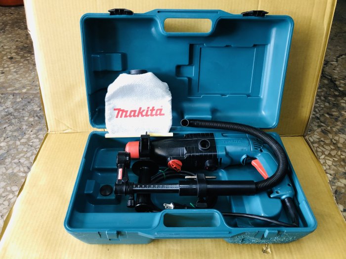 "外匯嚴選'' makita 牧田 HR2430 電動鎚鑽 四溝免出力電鑽  集塵/吸塵 /中古/二手/日本原裝